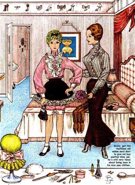 A Collection of Sissy Art and Cartoons .